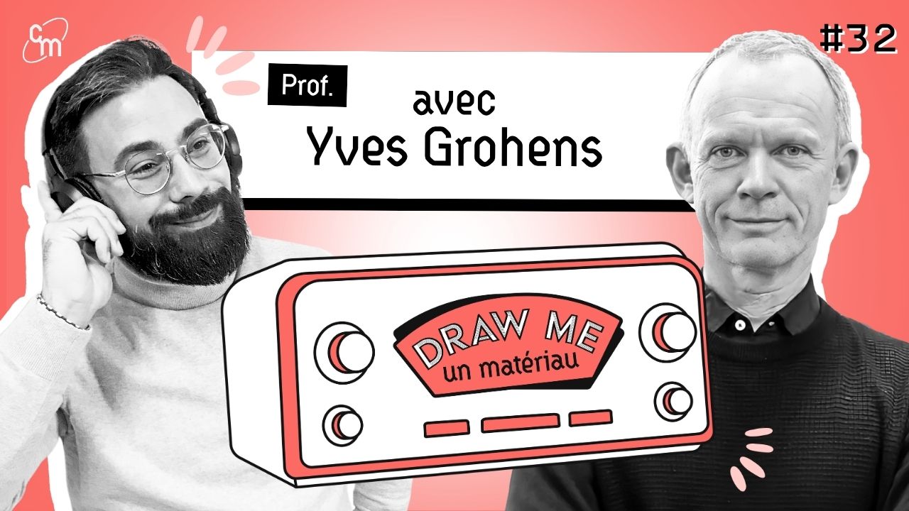 Draw me un matériau podcast - Cosmos Materia